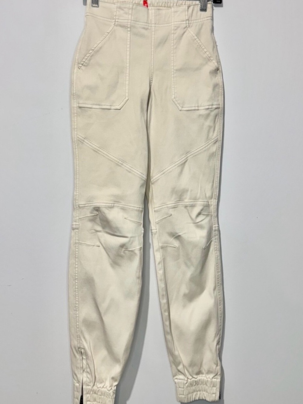 SPANX Parchment Stretch Twill Cargo Jogger